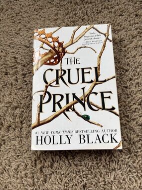The Cruel Prince by Holly Black - White & Gold Cover